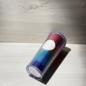 STARBUCKS-Rainbow Studded Tumbler